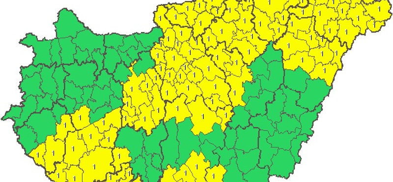 Itt a riasztás: másfél nap alatt egy hónapnyi eső zúdulhat le – térkép