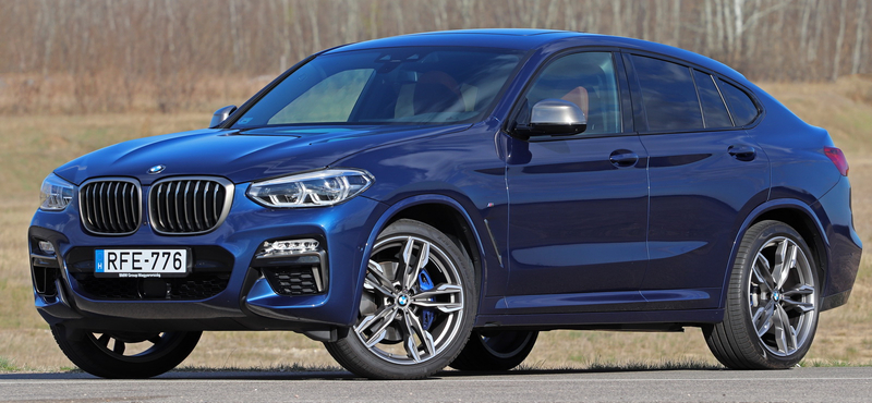 Selymes durvaság: teszten a BMW X4 M40i