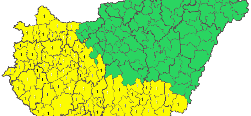 Hófúvás: Elsőfokúra mérsékelték a riasztást