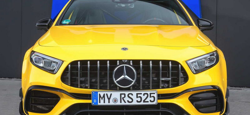 525 lóerős motort kapott a kecskeméti Mercedes A-osztály