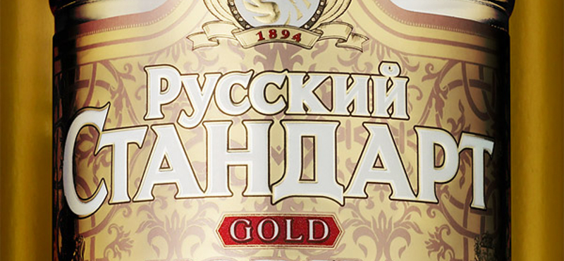 Ajándék karácsonyra: Russky Standard Gold vodka