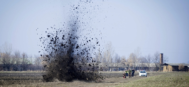 Nyolc kilós bombát semmisítettek meg Tótkomlóson