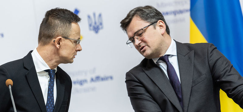 Először találkozik a háború kitörése óta az ukrán külügyminiszter Szijjártó Péterrel
