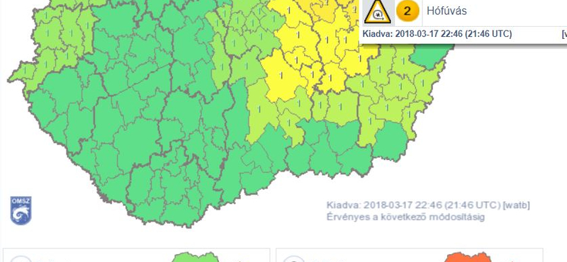 Kiadták a vörös riasztást: ónos eső, havazás, életveszélyes autózni