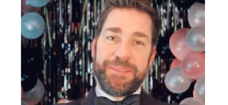 John Krasinski online szalagavatót tartott a buli nélkül maradt diákoknak