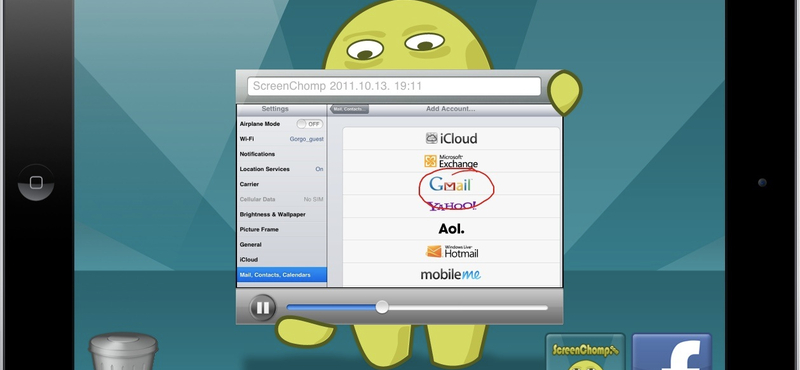 A hét iOS alkalmazása: ScreenChomp - oktató videók készítése iPaden [videóval]
