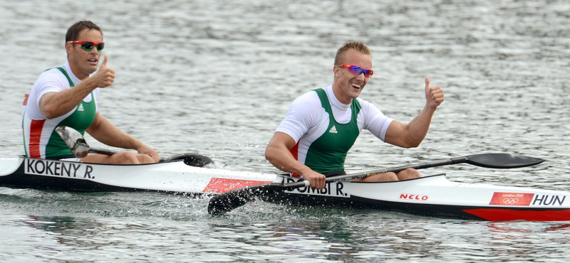 Dombi Rudolf és Kökény Roland olimpiai bajnokok