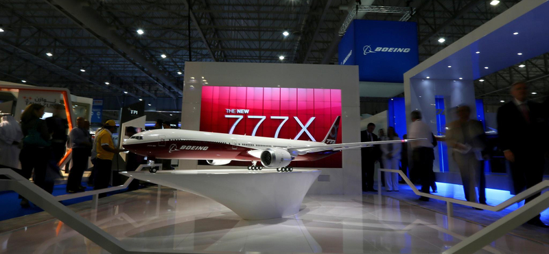 Bemutatták a Boeing 777X-et