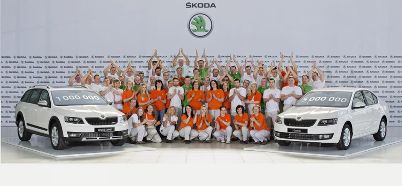 Egymillió darabnál jár a harmadik generációs Skoda Octavia