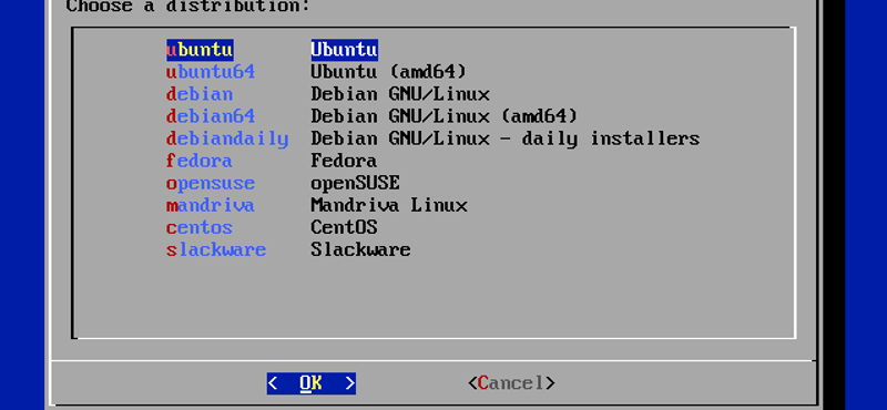 NetbootCD: egy CD-ről több Linuxot telepíthetünk, egyszerűen