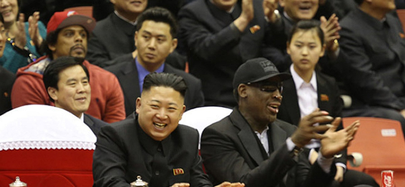 Dennis Rodman: "Kim Dzsong Un tényleg klassz srác "