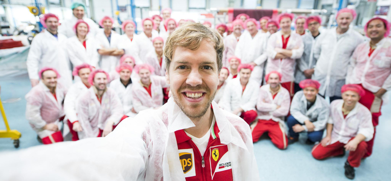 Így készült Vettel ülése az új F1-es Ferrarihoz