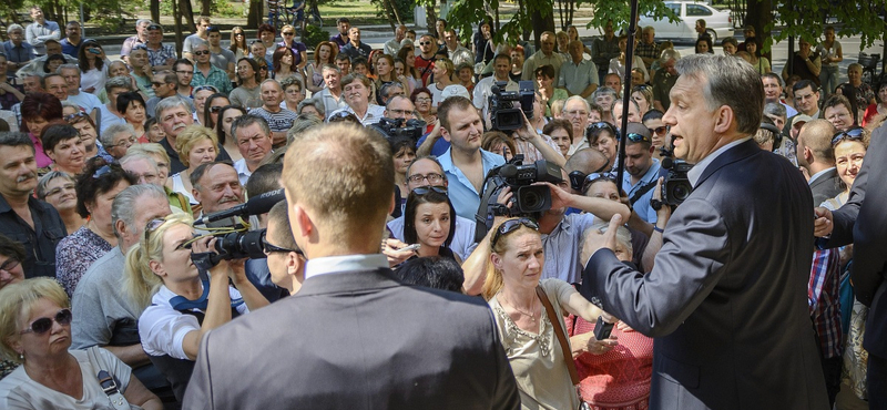 "Egyszer jó, kétszer még jobb": az újvárosiakhoz is elment Orbán