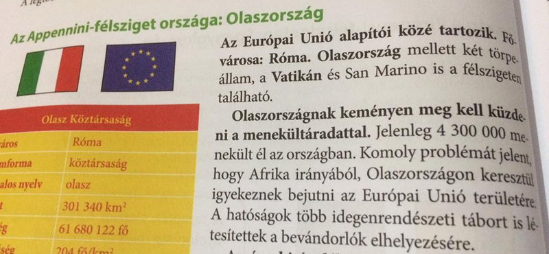 Állami tankönyvfejlesztő: A diákok érdekében emelték ki a menekülteket a tankönyvben