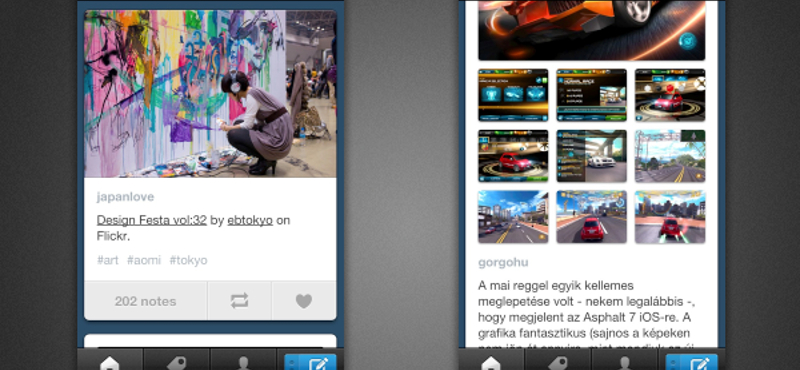 Letölthető a Tumblr megújult alkalmazása iOS-re