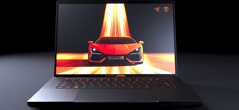 Limitált, elképesztően erős, 1,8 millió forintos Lamborghini-laptopot ad ki a Razer