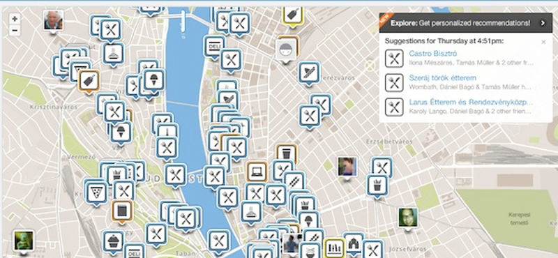 A Foursquare-nek nem elég jó a Google Maps