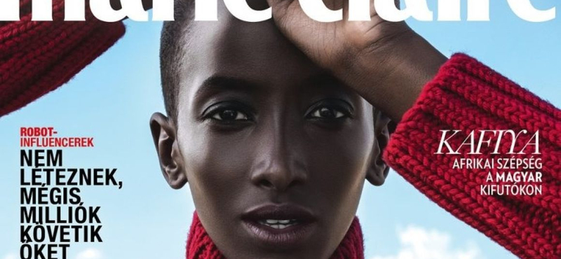 Afrikai menekült modellt tett címlapjára a magyar Marie Claire