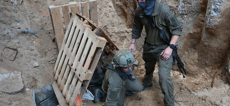 Tengervízzel áraszthatja el a Hamász alagútjait Izrael