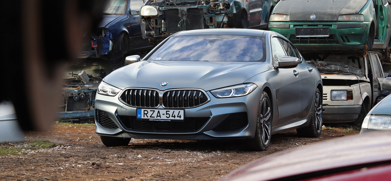 2x2 néha 5: teszten a 4 ajtós V8-as biturbó BMW M850i Gran Coupe