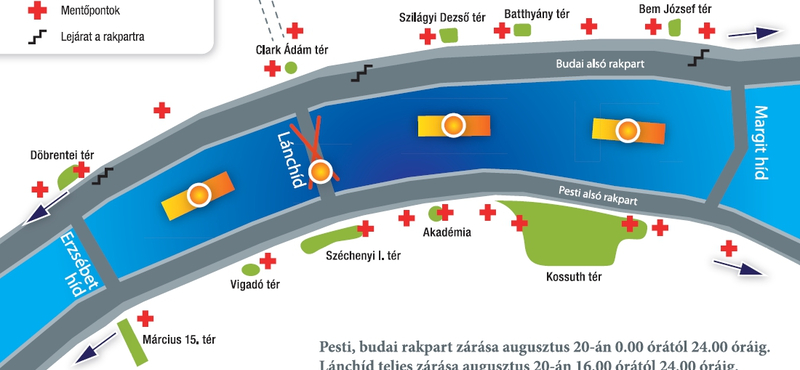 Lezárásokkal ünneplünk - térkép