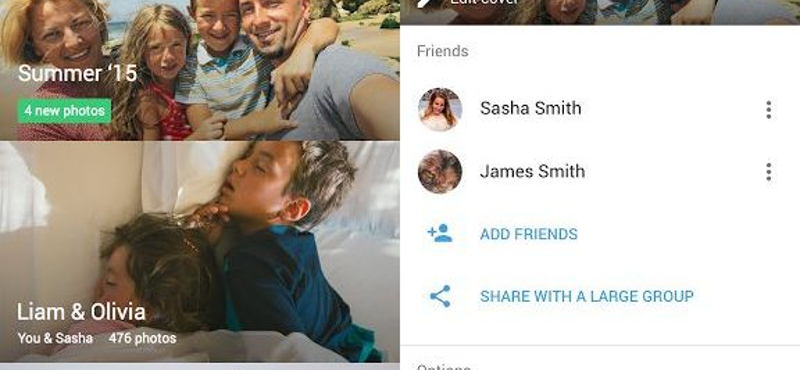 Így készíthet közös fotóalbumokat barátaival, rokonaival