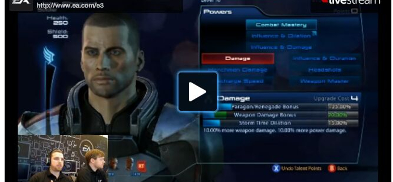 Mass Effect 3 gameplay videó, kérdések és válaszok