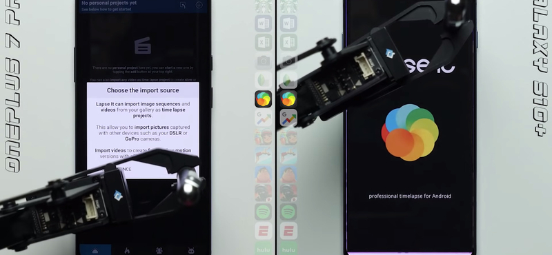 Videó: Összeeresztették a Samsung és a OnePlus csúcsmobilját, ez lett az eredmény