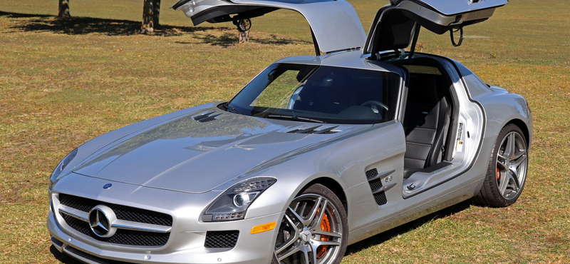 Sirályszárnyas: körbefotóztunk egy gyönyörű magyar Mercedes SLS AMG-t