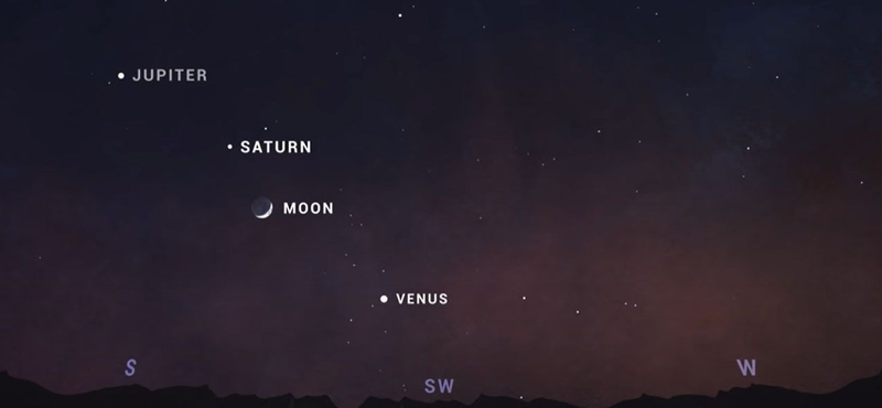 Nézzen fel az égre 16:45-kor, különleges látványban lehet része