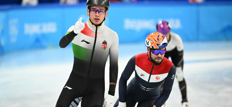 Hatodik helyen zárt a férfi short track váltó Pekingben