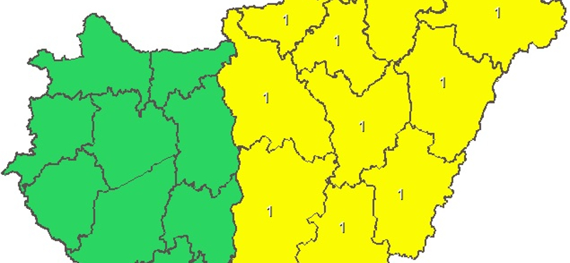 Kettészakadhat ma az ország – térkép