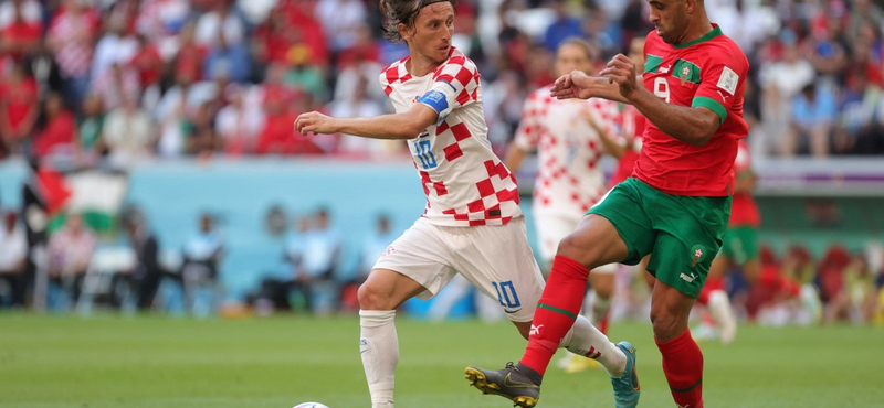 Modric történelmet írt, ami a legtöbb, ami elmondható a Horvátország-Marokkó meccsről