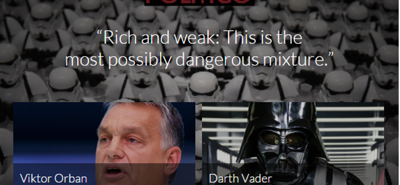 Ki mondta? Orbán Viktor vagy Darth Vader?