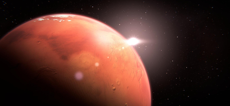 Így néz ki a Marson egy napfogyatkozás – videó