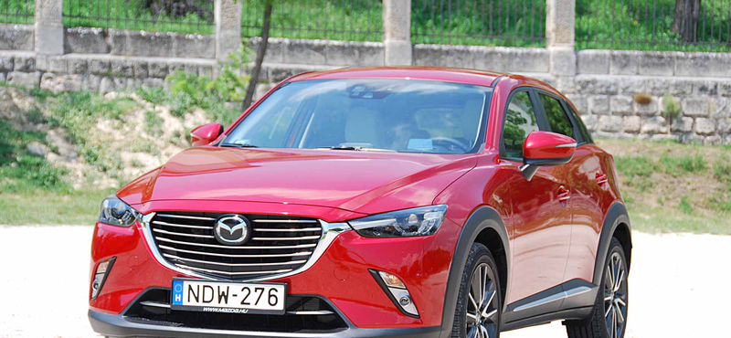 Mazda CX-3-teszt: kipottyant még egy aranytojás?