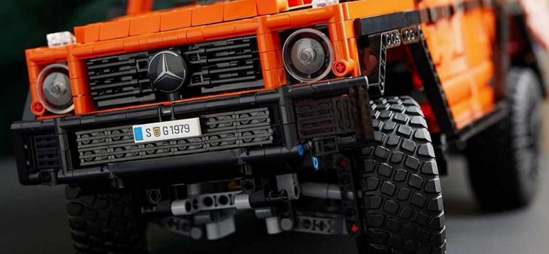 Kis kockákból nagy kocka: a legújabb látványos Lego Technic járgány a Mercedes G-osztály