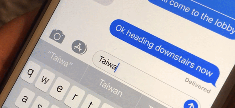 Ezentúl bárki nyugodtan beírhatja iPhone-jába a Taiwan szót