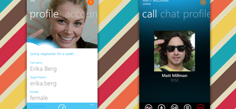 Megjelent a végleges Skype 1.0 a Windows Phone-ra