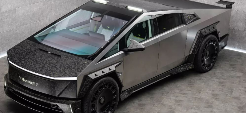 Eljött a pillanat, hogy a Mansory a Tesla Cybertruckot sem kímélte