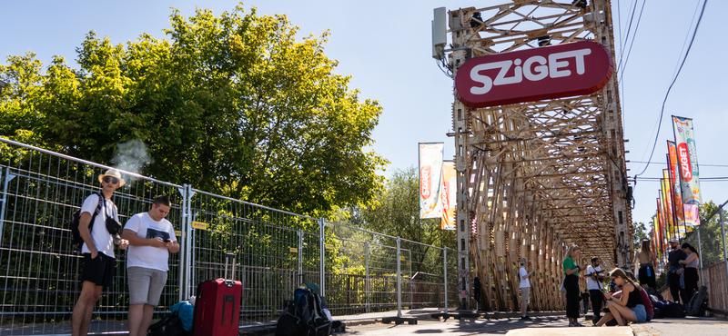 Előadás közben sérült meg egy artista a Sziget Fesztiválon