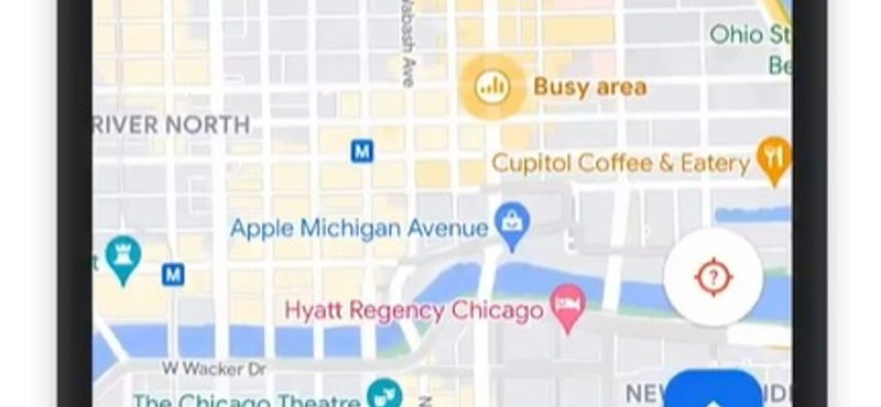Mutatni fogja a Google Térkép, mikor zsúfolt egy környék