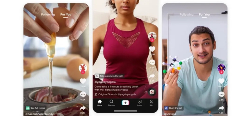 Új gomb kerül a TikTok-videókba, érdemes lesz rányomni
