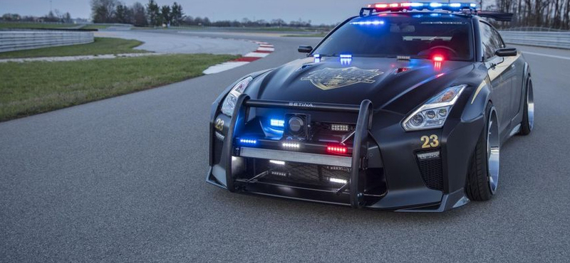 Copzilla: szupergyors rendőrautó készült a Nissan GT-R-ből