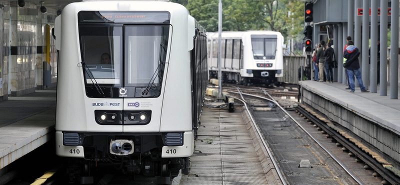 Metróért Egyesület: keresztben állt meg a 2-es metró az Örsnél