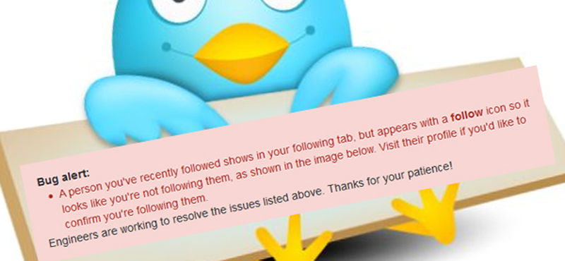 Követem, de mégsem - idegesítő bug a Twitterben