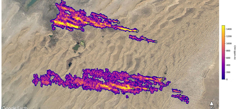 Döbbenetes mennyiségű metán szivárgott a légkörbe Türkmenisztánból, pedig pofonegyszerű lenne nullázni