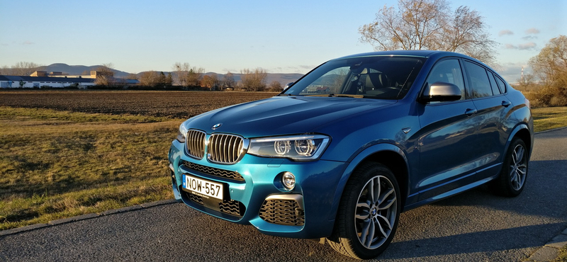 BMW X4 M40i teszt: az értelmetlenség csimborasszója?