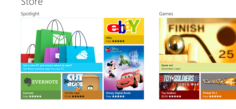 Ilyen lesz a Windows Store a Windows 8-ban [videó]