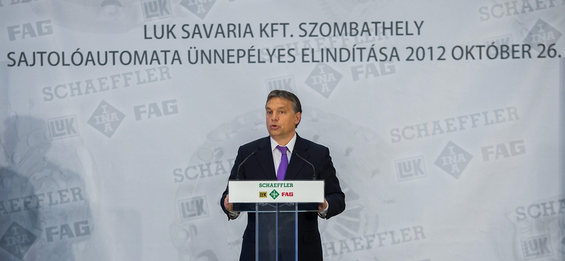 Orbán: új autóipari háromszög alakul Magyarországon